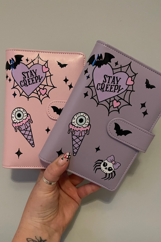 Stay creepy budget binder