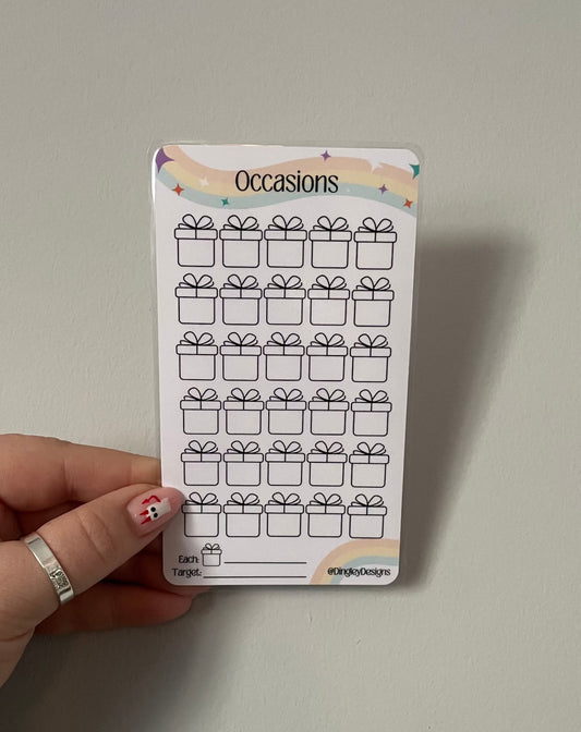 Occasions Tracker