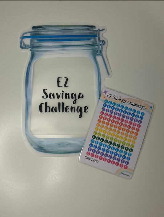 £2 Savings Challenge Jar