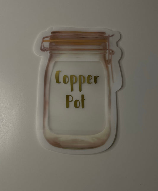 Copper Pot Savings Jars